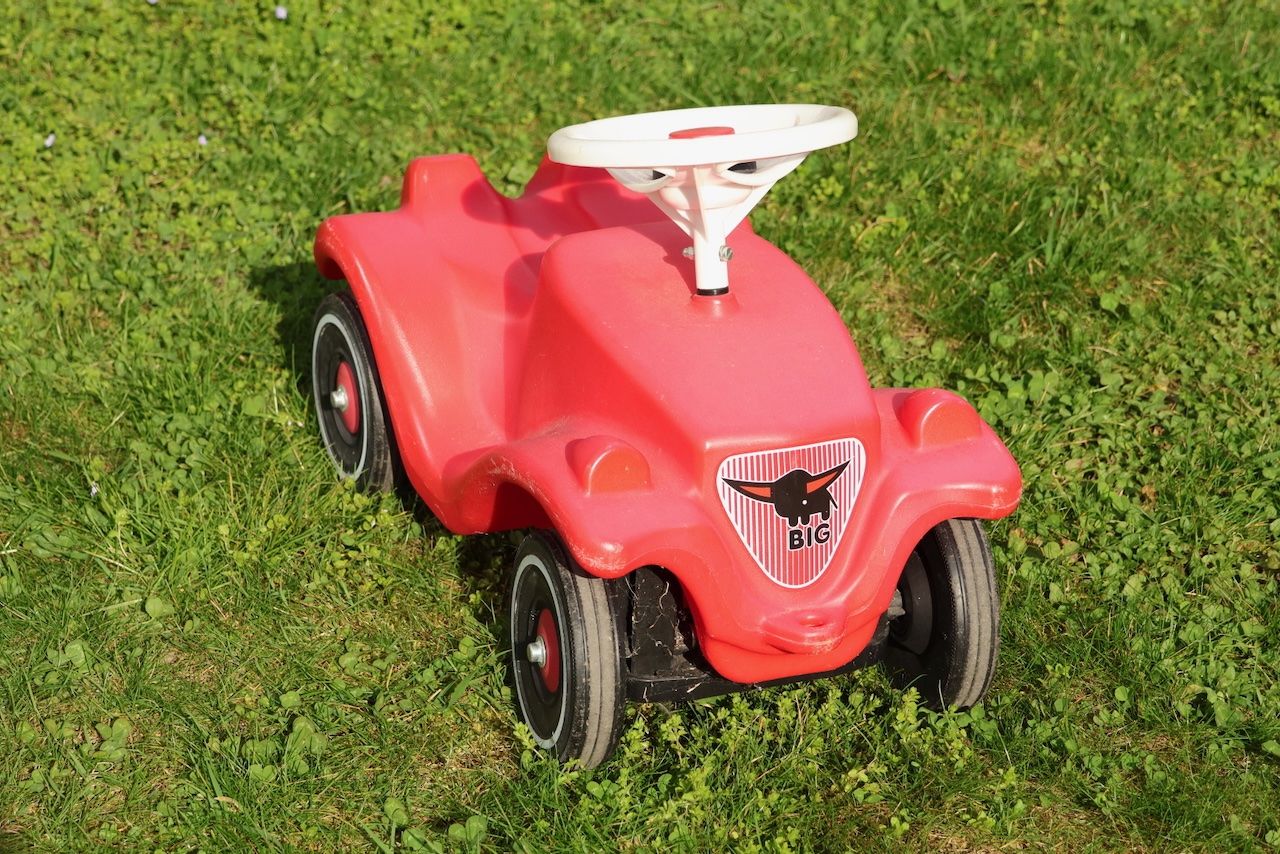 Big Veicoli per bambini: Big Bobbycar mit Schiebestange – Usato da Stäfa venduto da Wingerm 2