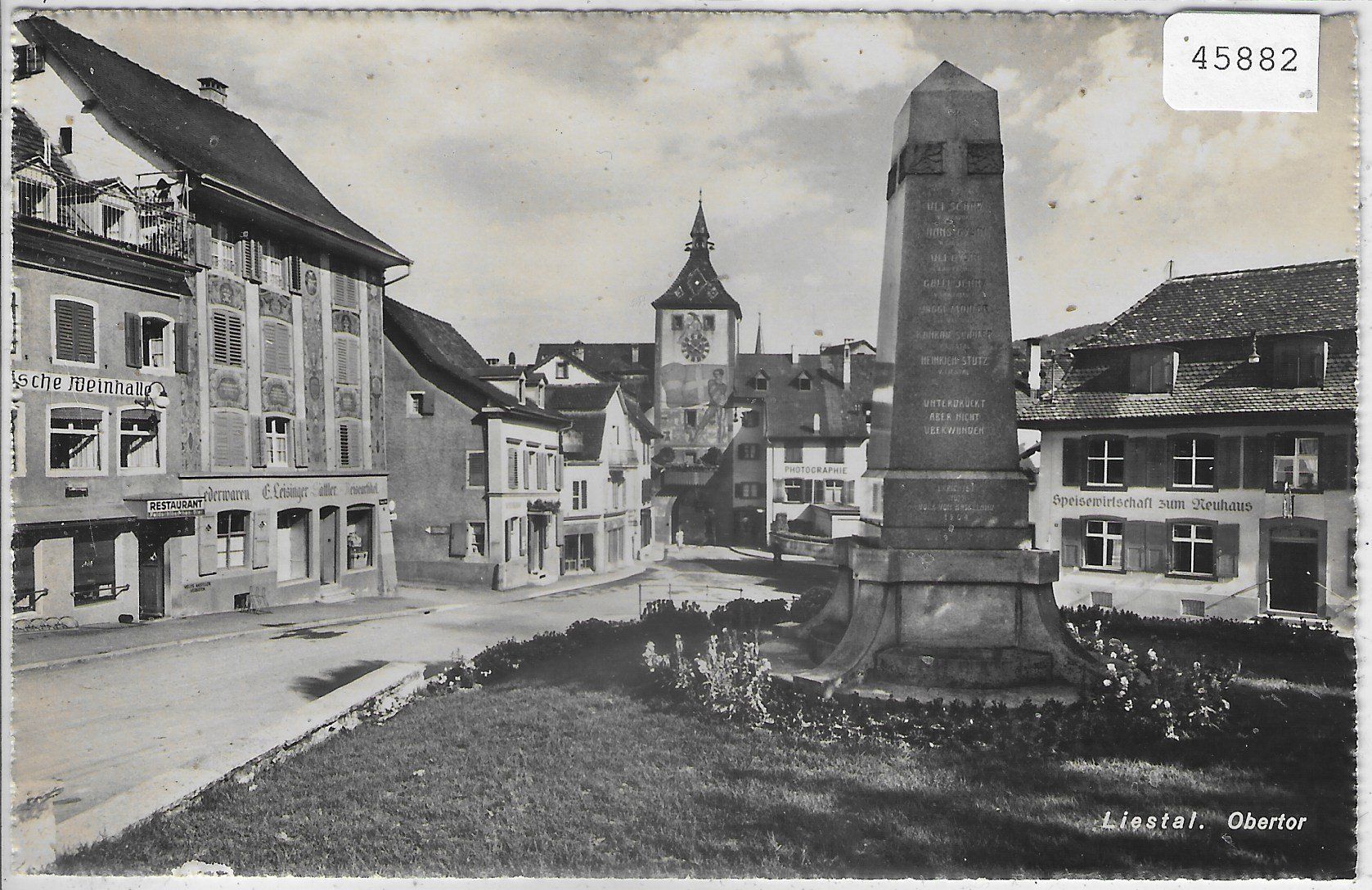 Cartoline postali: Liestal - Obertor – Usato da Ettingen venduto da Kartenplanet