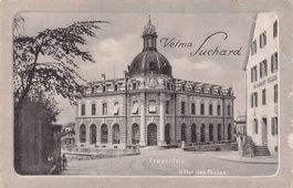 Frauenfeld, Post & Restaurant Keller, Werbung Velma Suchard