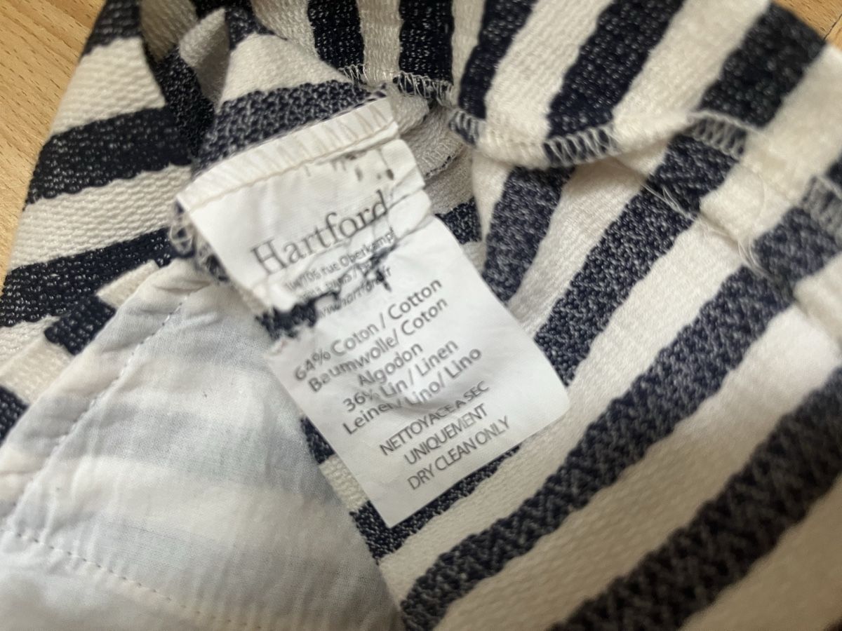 Hartford Pantaloni: Hartford Shorts, gestreift, Grösse 36 -38 – Usato da Bern venduto da Teda 2