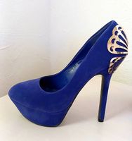 Pumps Gr. 39 Blau