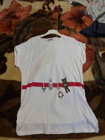 Umstandskleid und Tshirts, große L, einzeln oder als Set