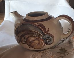 Erzebirge Handgemacht von Jahnsdorf Teekanne ohne Deckel 