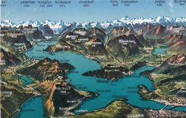 Luzern Panorama  1952