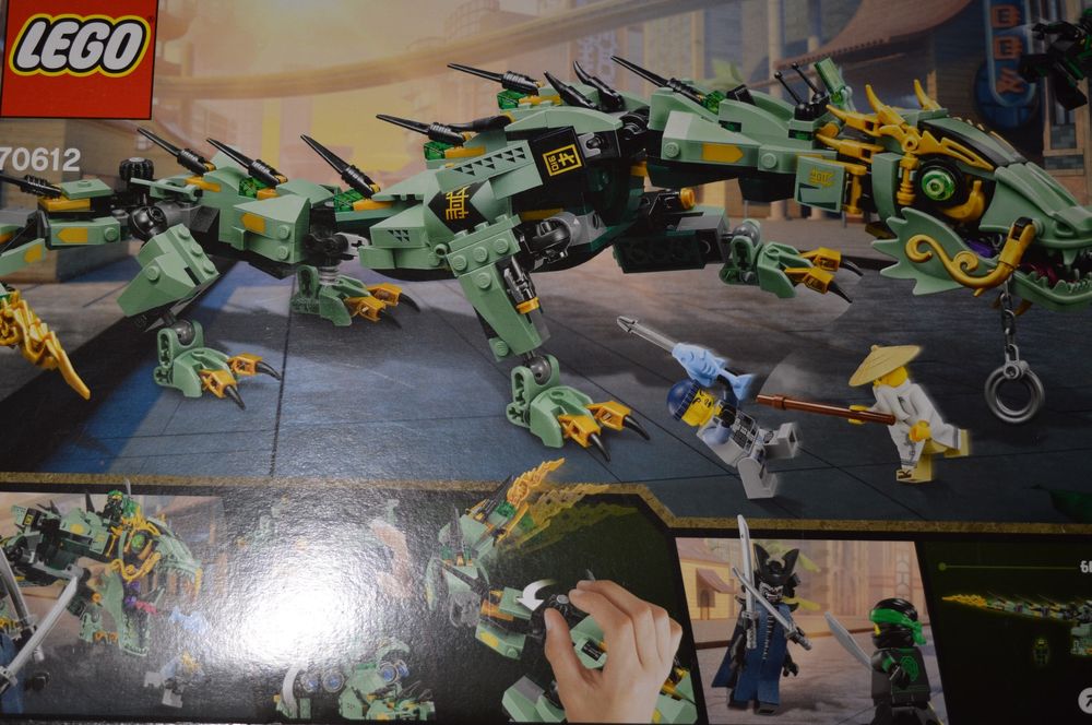 Lego Ninjago 70612 - Mech-Drache des Grünen Ninja (NP 222.-) (Gebraucht ...