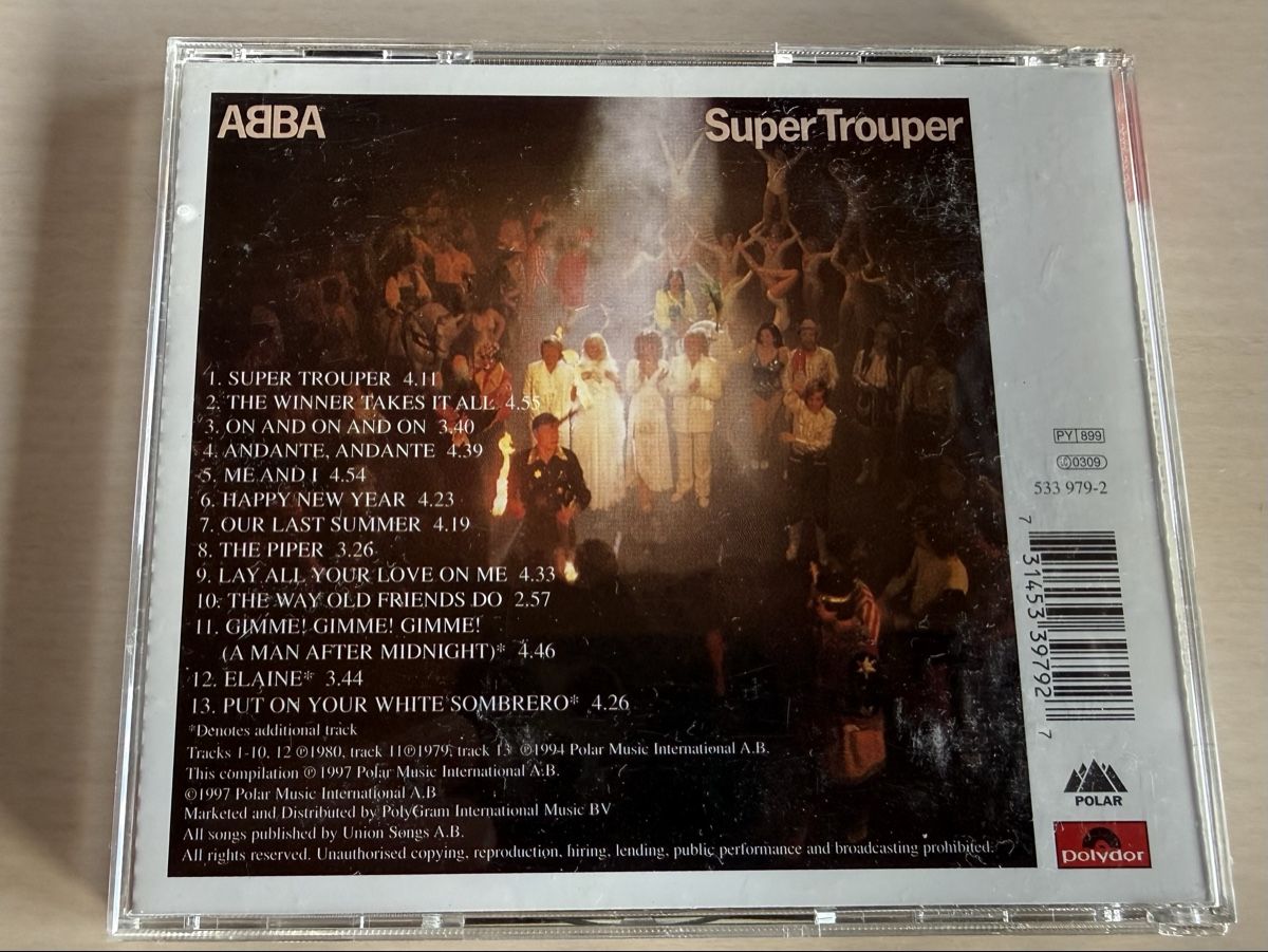 CD: ABBA - Super Trouper CD – Usato da Oberried Brienz venduto da Chyara 1