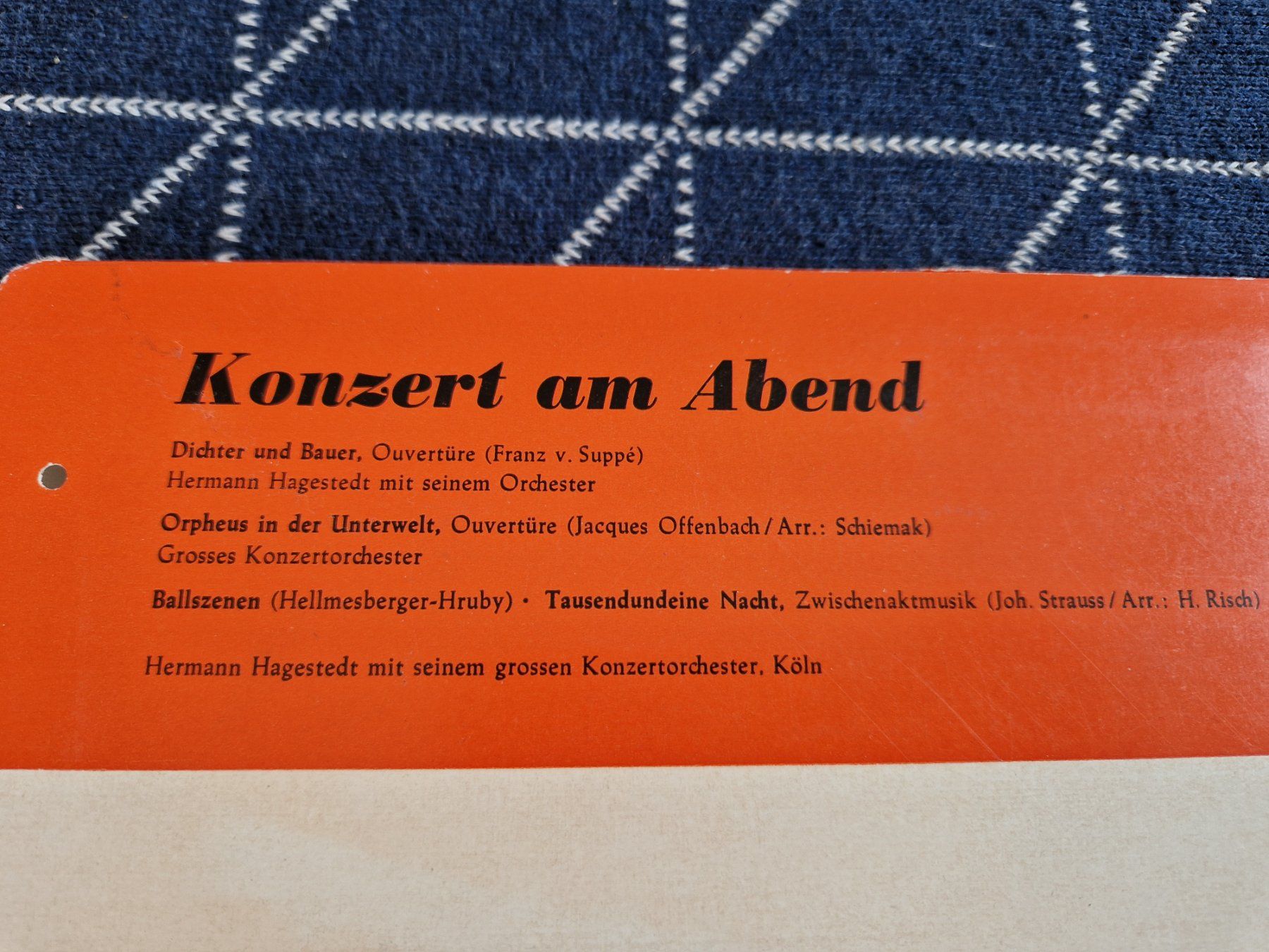 Dischi in vinile: LP Konzert am Abend M33 – Usato da MUEHLAU venduto da ibo_5c7d 1