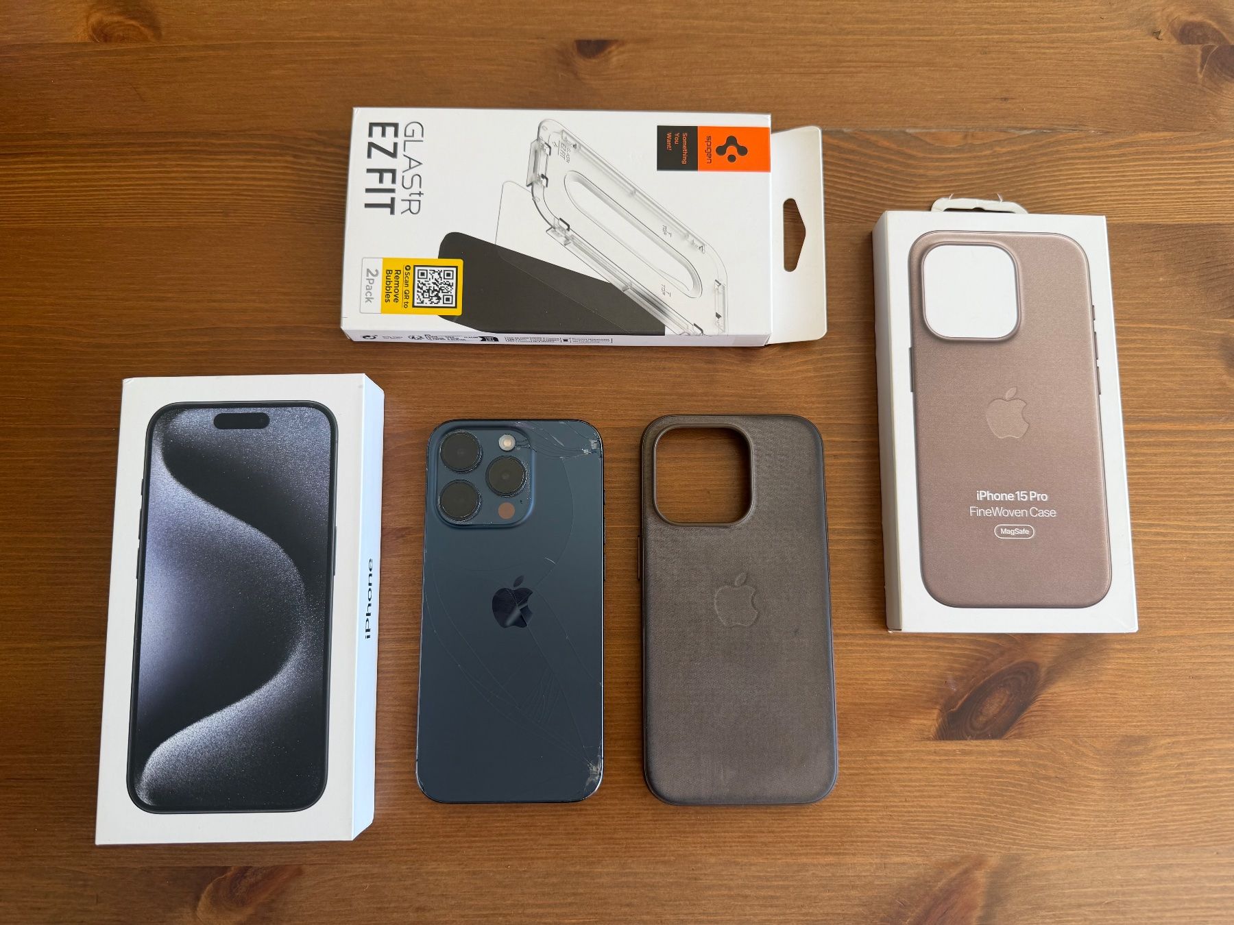 Apple Handys / Smartphones: iPhone 15 Pro, 256 GB, Blue Titanium – Gebraucht aus Commugny von orivaa