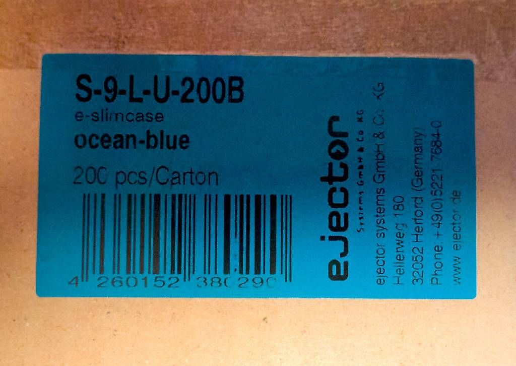 CDs: 200 Stk. Ejector e-slimcase CD-Hüllen  original, NEU – Neu und originalverpackt aus Zürich von Dan_Suter 2