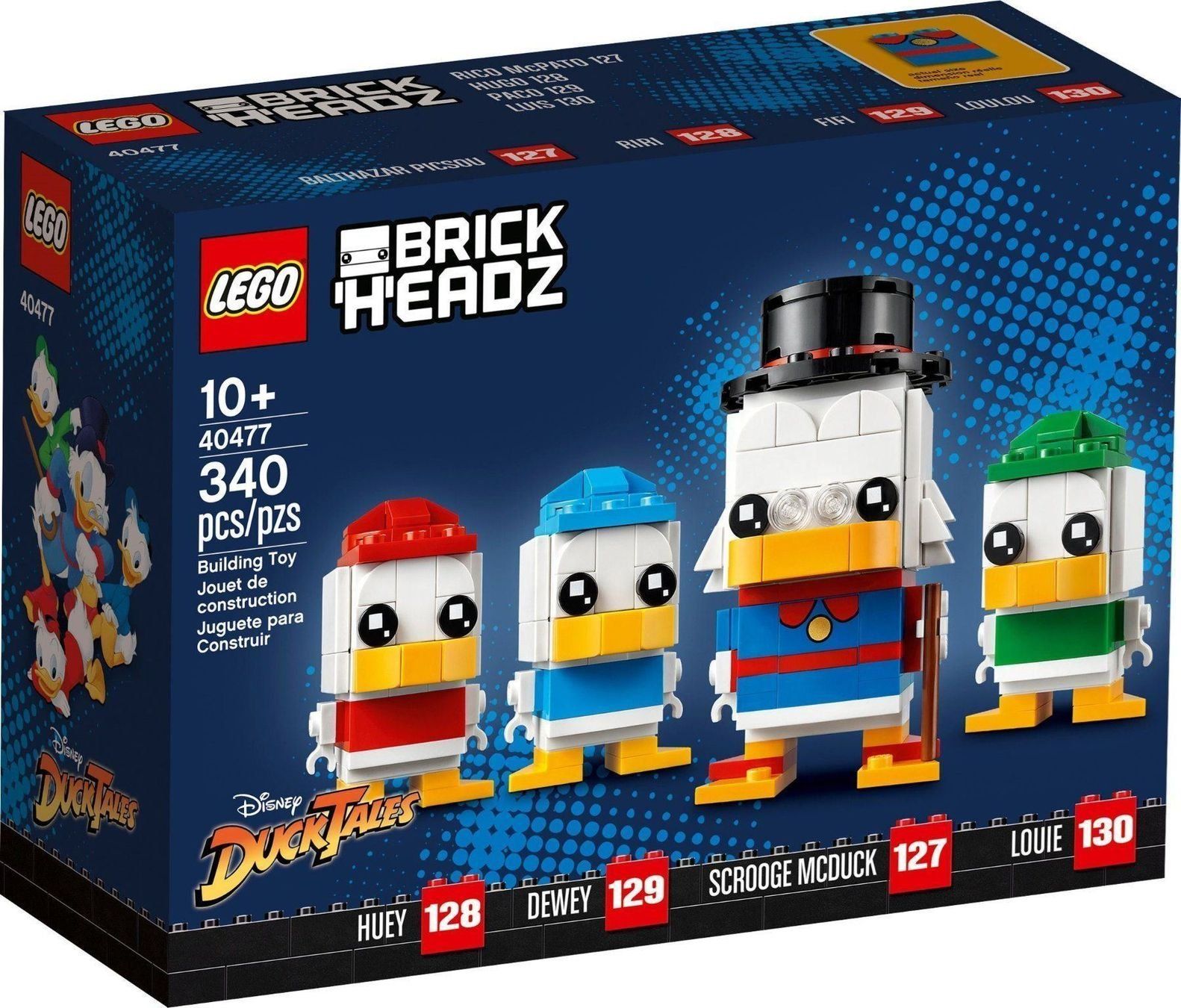 Lego Spielzeuge: LEGO BrickHeadz Dagobert Duck 40477 – Neu und originalverpackt aus Matzendorf von HaiNakamoto