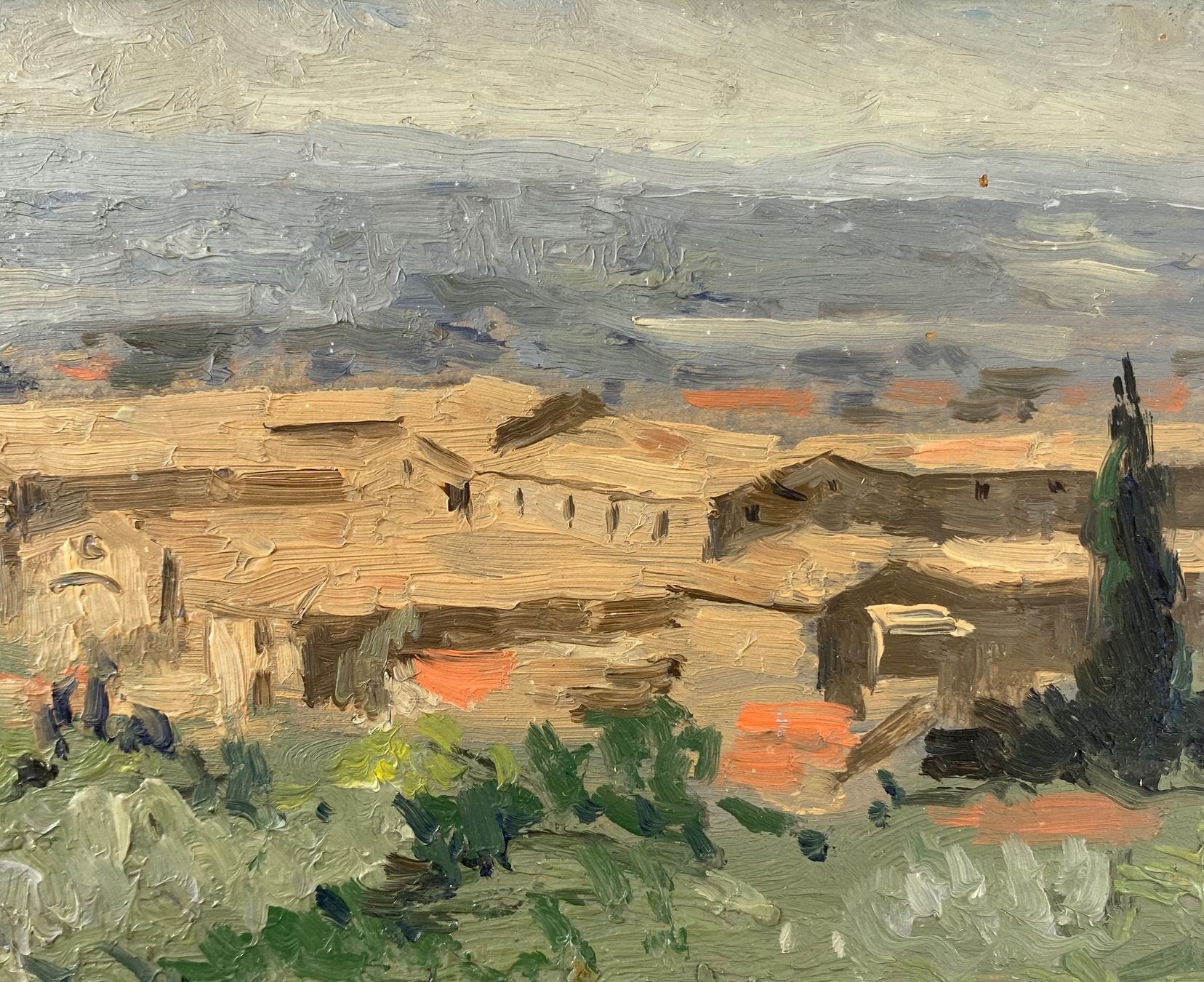 Dipinti: Italienisches Kloster in Landschaft – Usato da Basel venduto da bigmbh 3