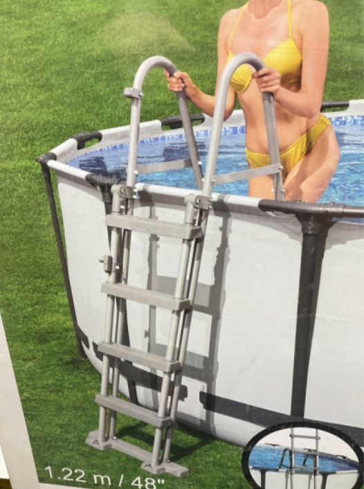 Leitern: Pool-Leiter 122cm – Neu und originalverpackt aus Emmenbrücke von Gzl-94