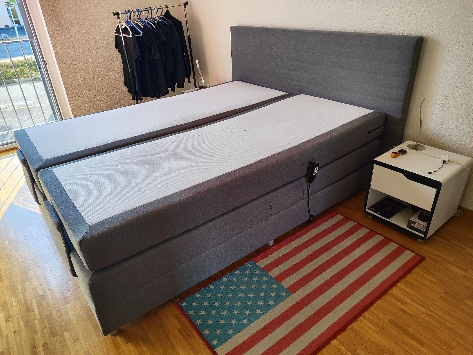 Lits: Lit boxspring électronique  – D'occasion à Ursy par Sebastien-85 1