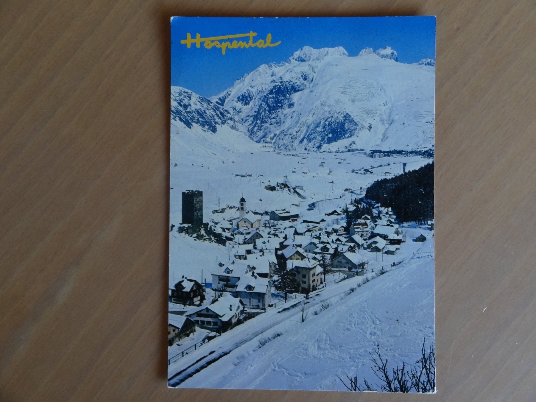 Cartoline postali: Hospental - UR - 1990 – Usato da St Léonard venduto da Riglin
