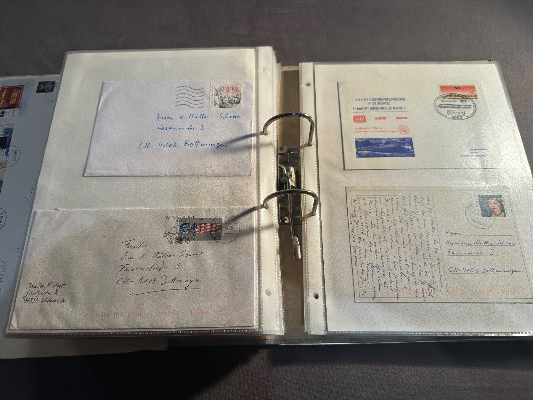 Alle Briefmarken: Sammlung Briefe Deutschland – Gebraucht aus Stettfurt von 2442 4