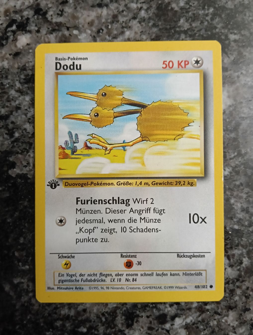 Pokémon Cartes à collectionner: Pokémon Base Set 1 Edition Dodu  – D'occasion à LEUZIGEN par mic_sdh5