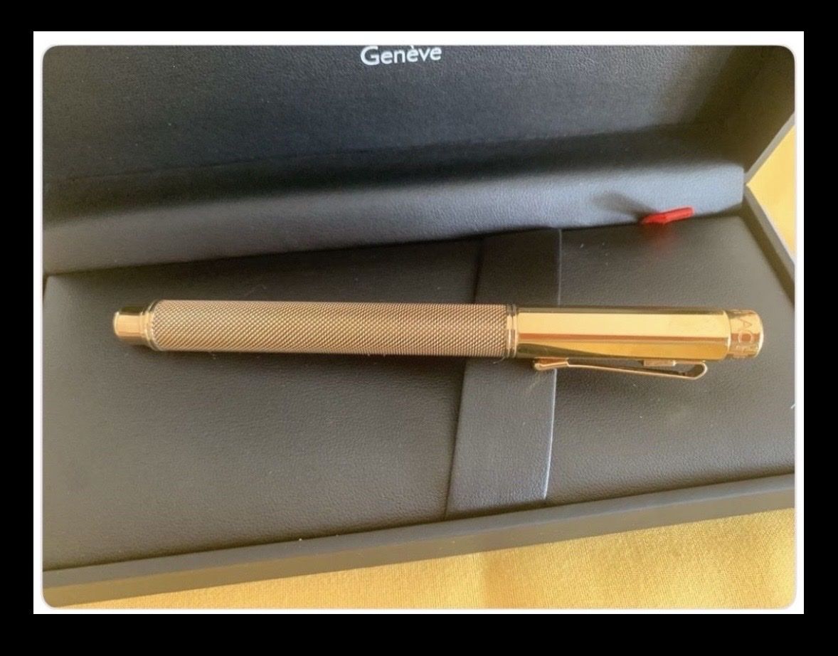 Stifte & Marker: Caran d'Ache Varius  Ivanhoe gold – Neu und originalverpackt aus Lugano von Edera49 1