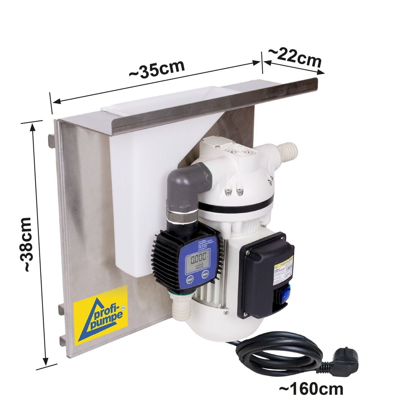 Diesel- & Transferpumpen &: Harnstoff Pumpe-Set mit Zähler 550W – Neu und originalverpackt aus Bottighofen von zaap 3