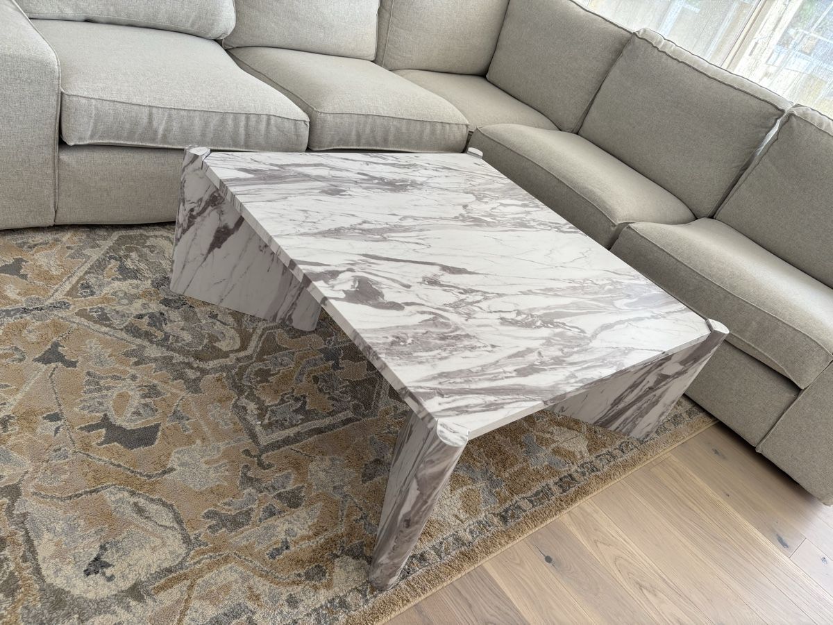 Tavoli: Couchtisch 100x100cm gemustert – Nuovo (secondo la descrizione) da Lömmenschwil venduto da tamara_cr 2