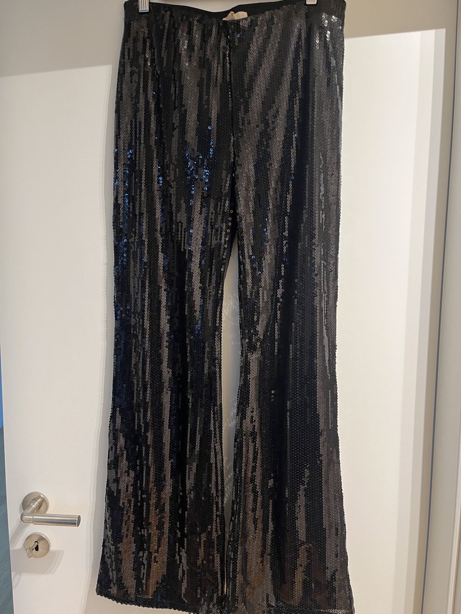 H&M Pantaloni: Paillettenhose – Nuovo (secondo la descrizione) da Allschwil venduto da MaloseS08 1