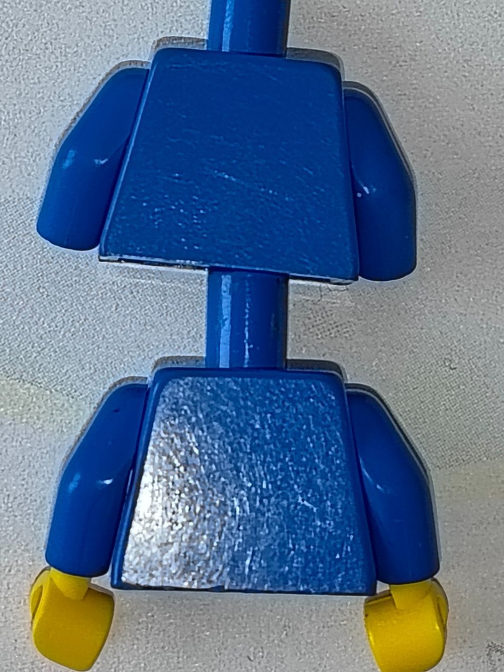 Lego Kit di costruzioni: Legofigurenteile  Torso Town Bulldozer Logo, Zipper Jack/E02 – Usato da St. Gallen venduto da Bisaknosp 6