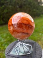 🔥🧡 Feuerquarz Kugel 🧡🔥402g