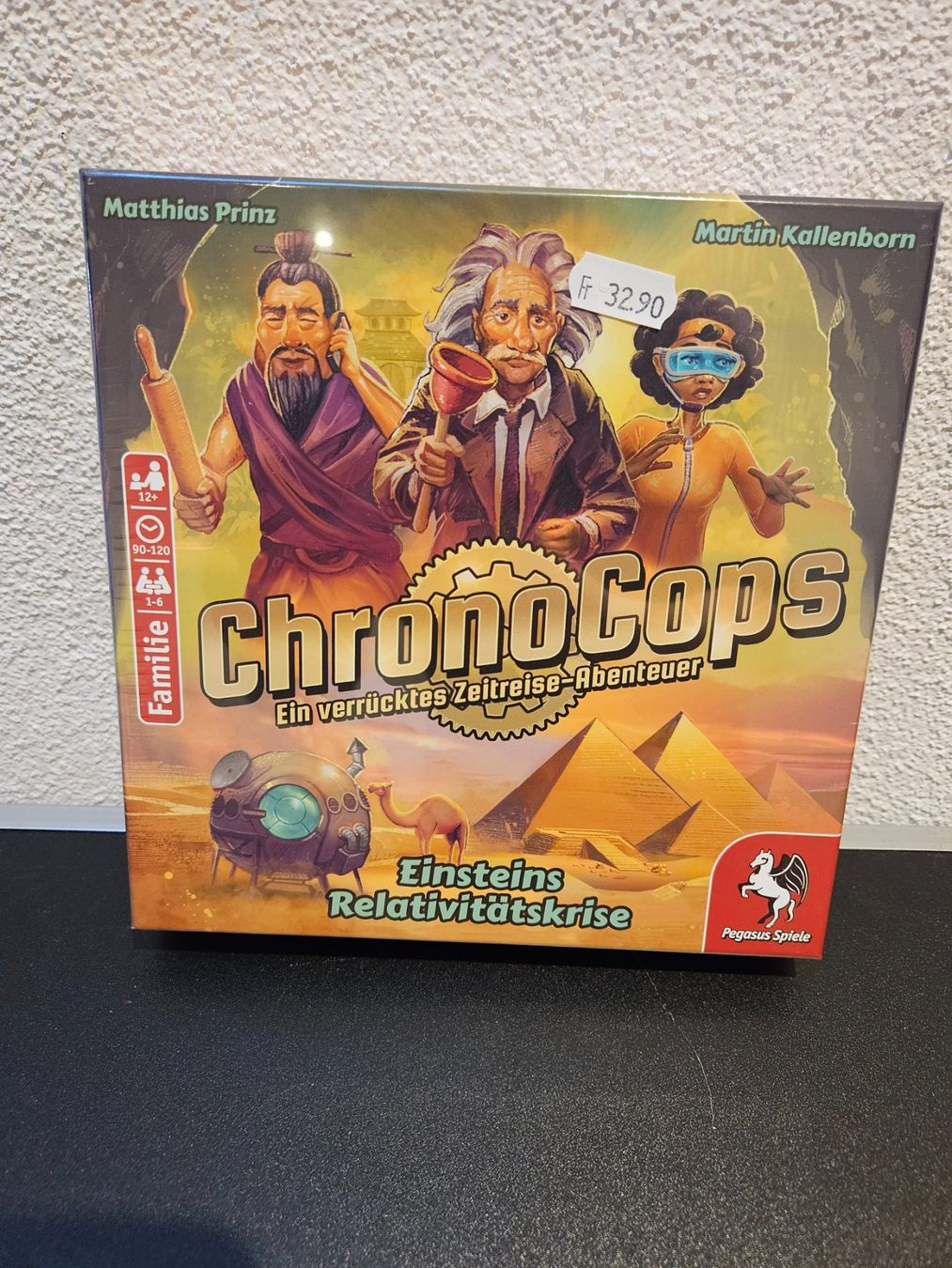 Giochi: Neu - Pegasus Spiele - Chrono Cops – Nuovo e nell'imballaggio originale da Dagmersellen venduto da Jarsetz_Restposten