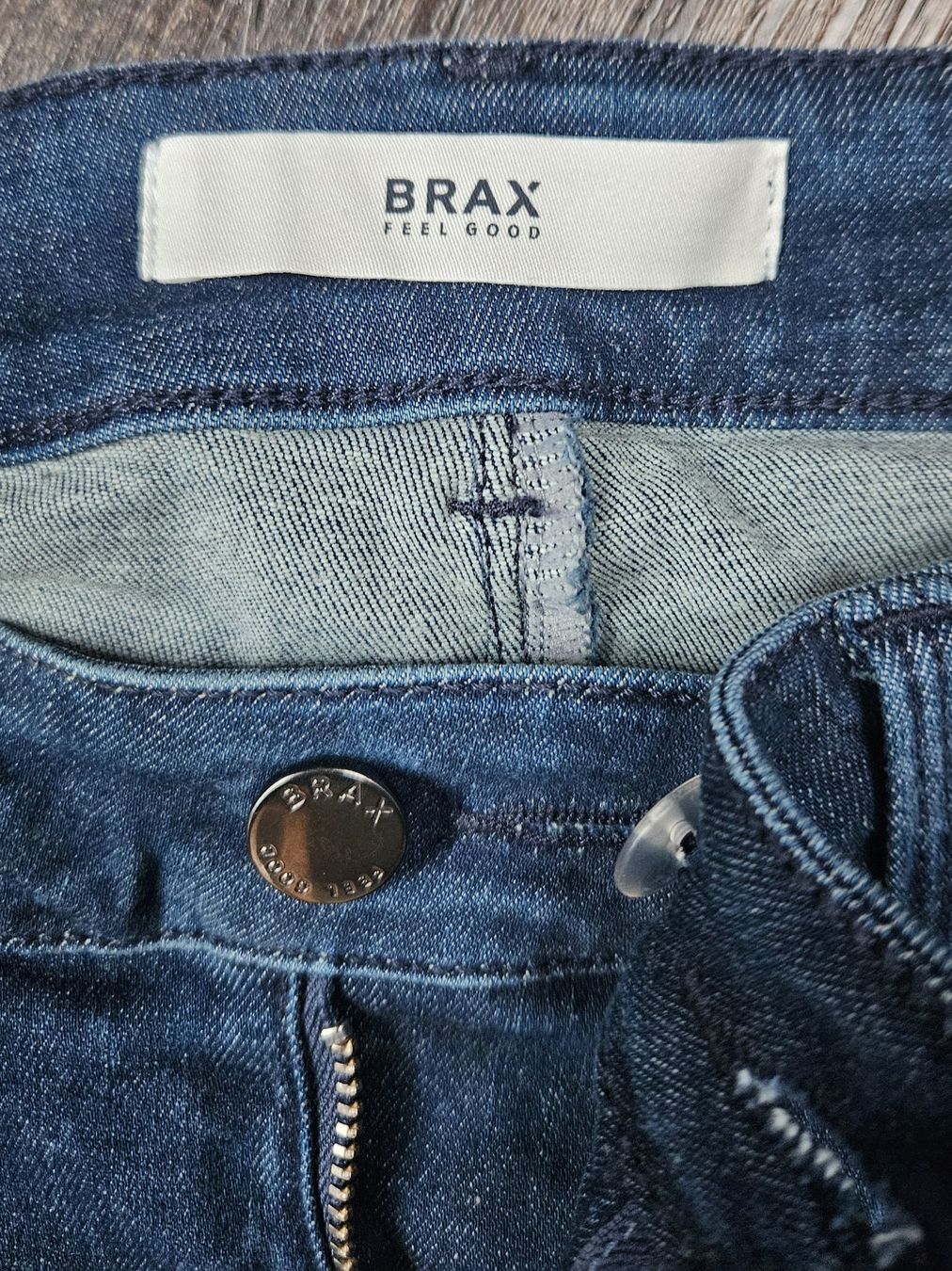 Jeans: Brax Jeans mit Palmendruck – Nuovo (secondo la descrizione) da Seengen venduto da mymu01 1