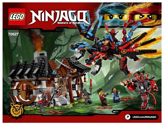 Lego Giocattoli: LEGO 70627 - Bauanleitung – Usato da Wetzikon ZH venduto da Bambiskus