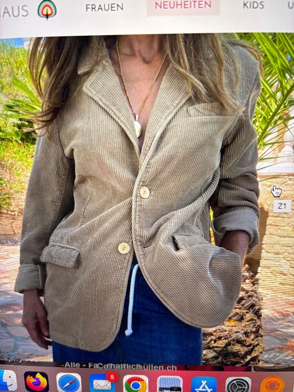Giacche: Blazer Cord von Happy House – Nuovo e nell'imballaggio originale da Uitikon Waldegg venduto da dor_j7jl 1