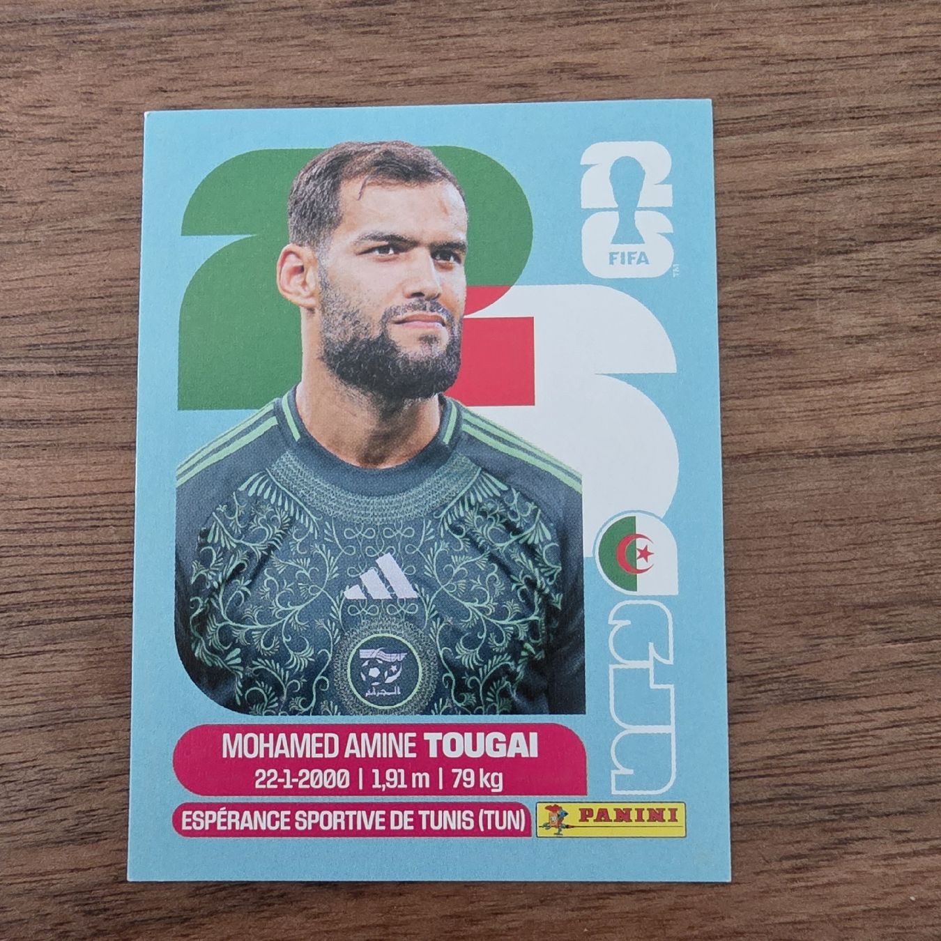 Panini Carte collezionabili: Panini ALG6 Mohamed Amine Tougai  – Nuovo e nell'imballaggio originale da Buchs AG venduto da LogoParts