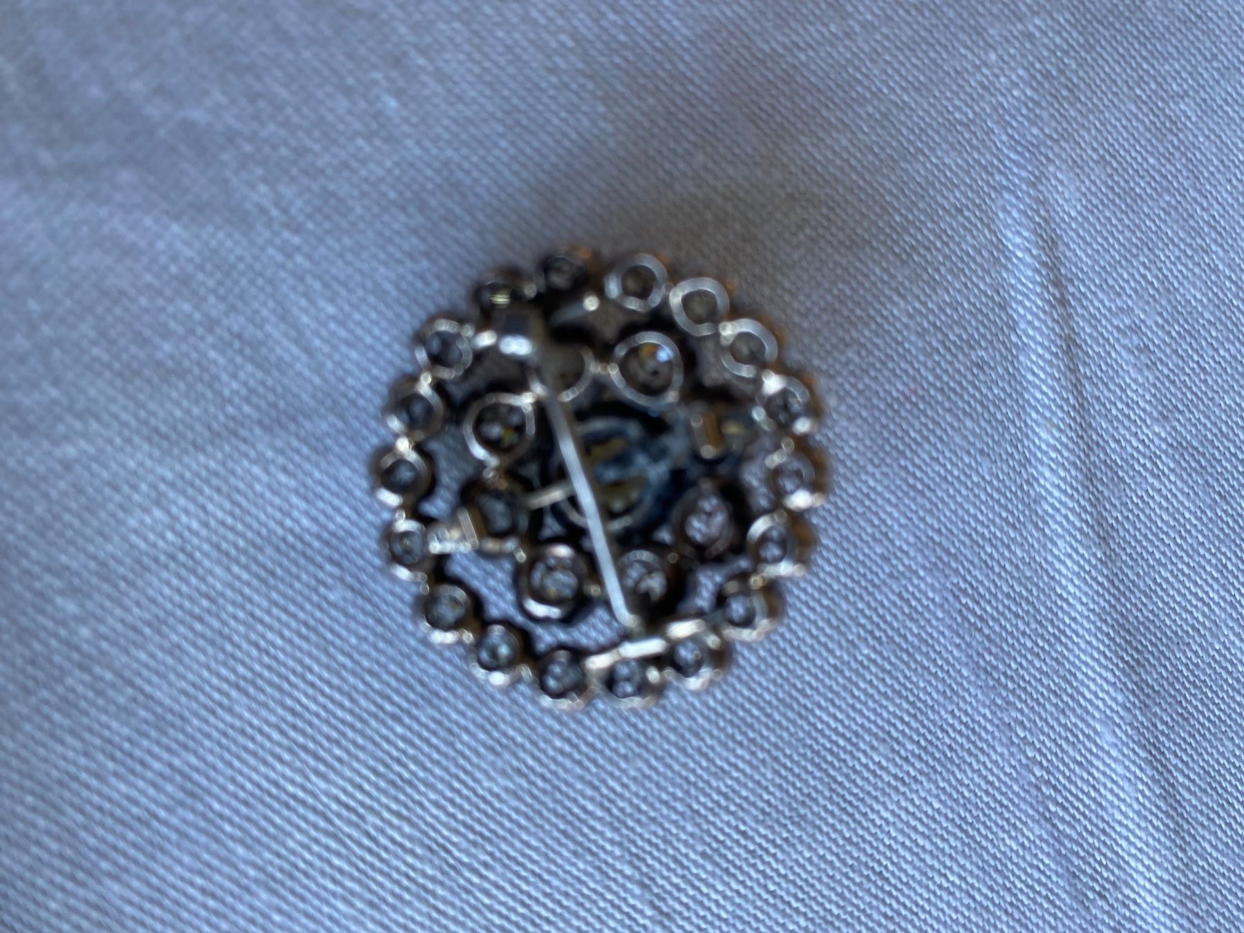 Spille & Fermagli: Diamant Brosche 19.Jh. – Usato da Hurden venduto da Kacsa 2