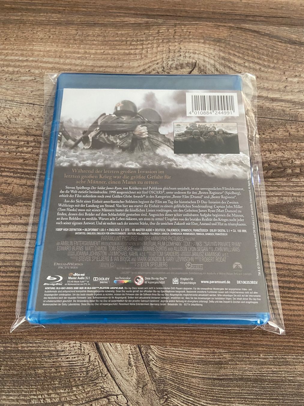 Tutti i DVDs: Der Soldat James Ryan Blu-ray inTop Zustand – Usato da Hasle LU venduto da P89erni01 1