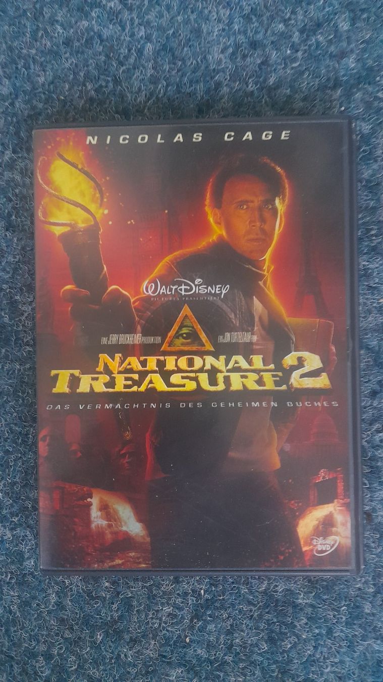 Tutti i DVDs: NATIONAL TREASURE 2    DVD – Usato da Wetzikon ZH venduto da Ramones01