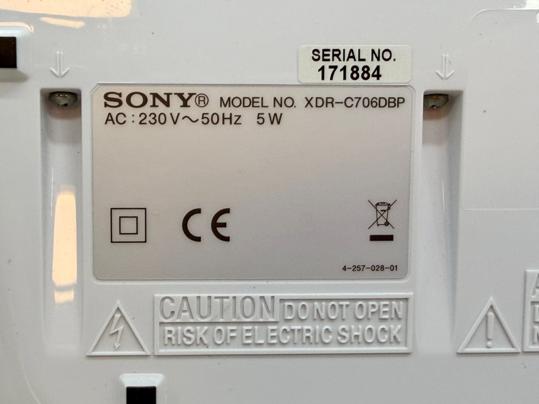 Sony Radios: Radio Réveil SONY XDR-C706DBP DAB/DAB+/FM – Gebraucht aus Morges von Novantica 6