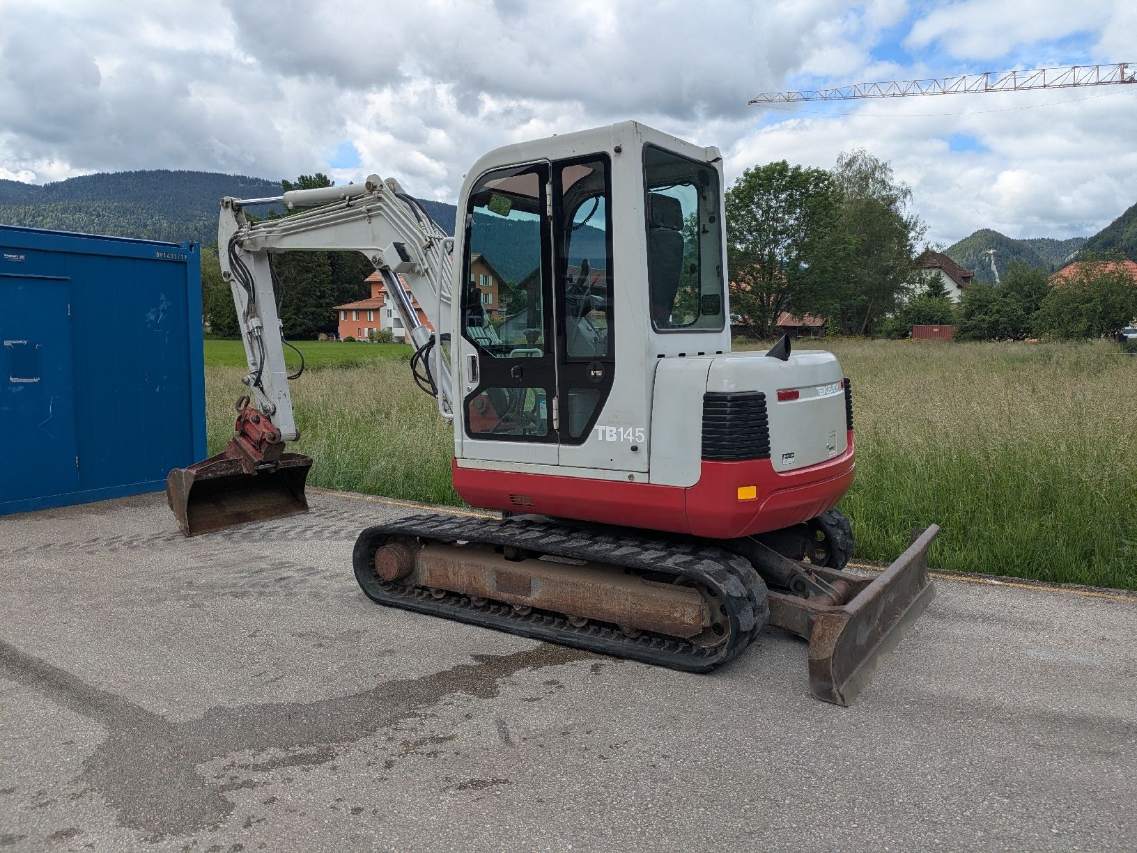 Takeuchi Escavatori: Takeuchi TB145 Bagger, Raupenbagger, Pelle, Pelleteuse – Usato da Couvet venduto da nicolas30 4