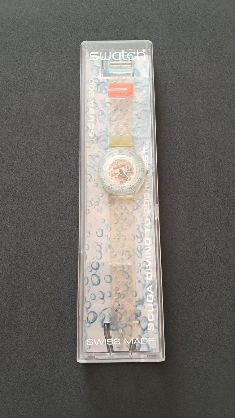 Swatch Orologi: Swatch Scuba Diving To 200m #1 – Nuovo e nell'imballaggio originale da Lufingen venduto da E-Auktion