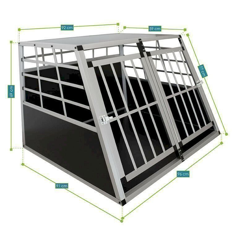 Gabbie, trasporto & Sicurezza: Sam´s Pet 26963 Hundetransportbox – Nuovo e nell'imballaggio originale da Bottighofen venduto da zaap 5