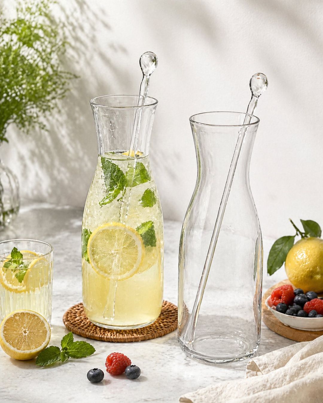 Cucchiai: 2x Rührstäbchen Transparent Hartplastik – Nuovo (secondo la descrizione) da Fully venduto da VaneaSelection