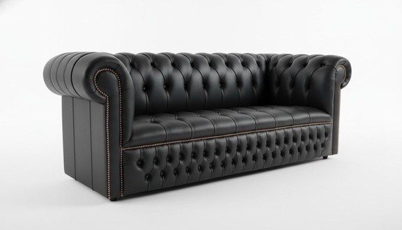 Sofas: Schwarze Designer Sofa Couch Polster XXL 3 Sitzer Big Sofas – Neu und originalverpackt aus Zug von jvmoebel-schweiz 2