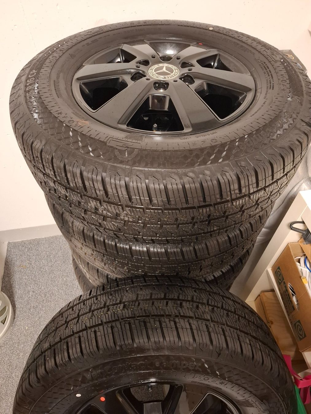 Mercedes-Benz Cerchioni: Original Alufelgen 6 Stk. MB Sprinter W907/W910 Wohnmobil – Nuovo (secondo la descrizione) da Bremgarten AG venduto da Luckythree