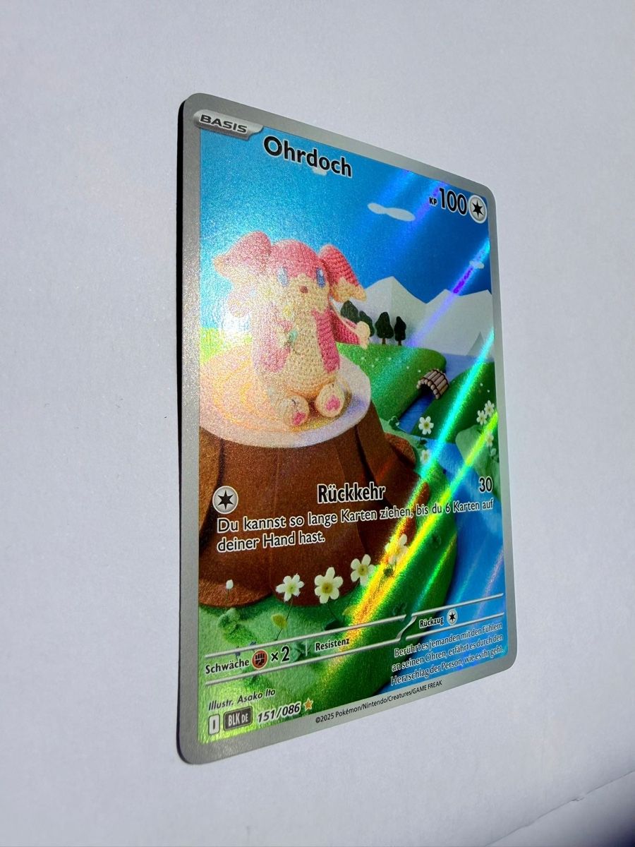 Pokémon Sammelbilder & Trading cards: Pokémon BLK Ohrdoch 151/086 DE – Neu (gemäss Beschreibung) aus Läufelfingen von Seraphim13 1