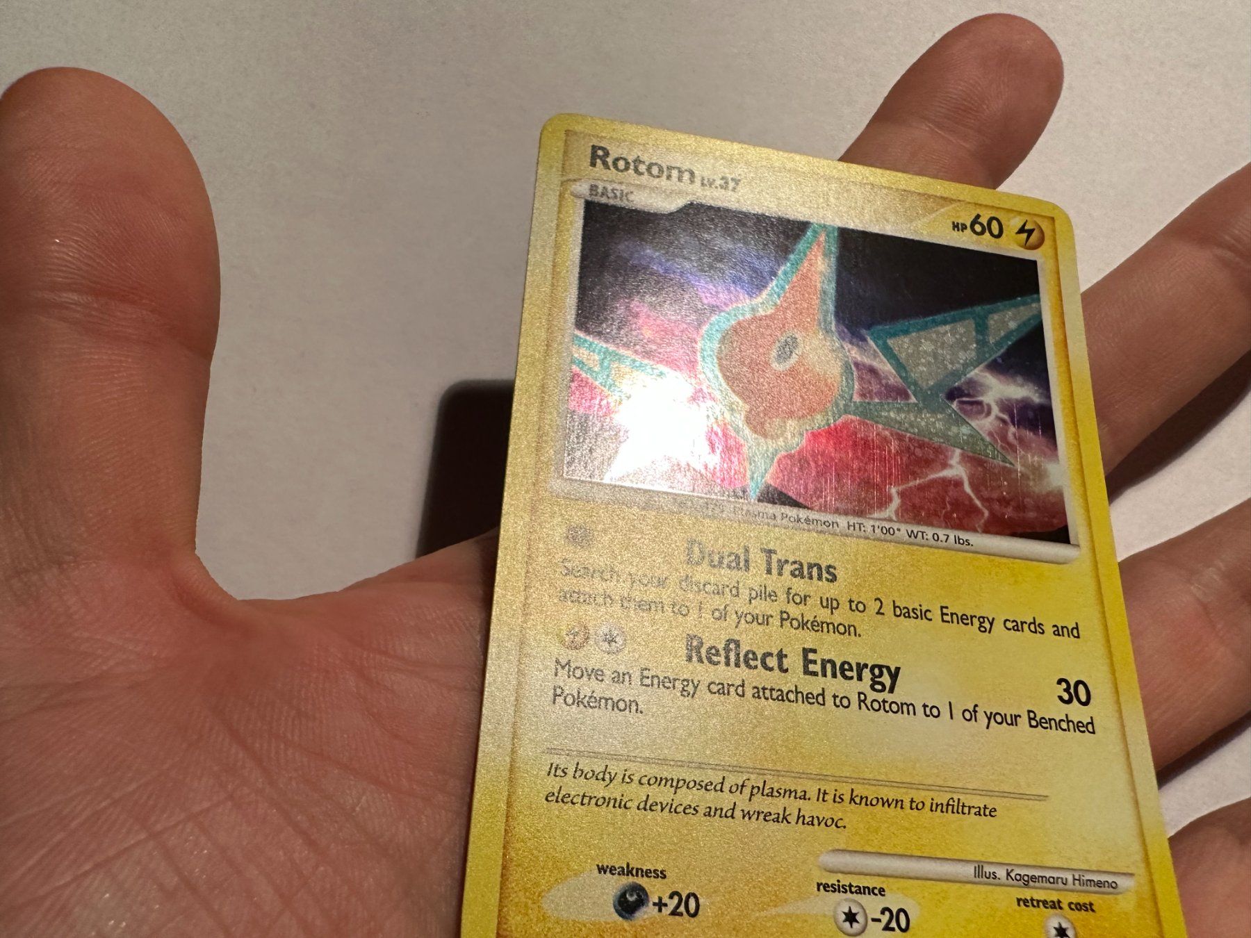 Pokémon Sammelbilder & Trading cards: Rotom holo D&P Majestic Dawn EN – Gebraucht aus Hagendorn von Pokecollectorch 4