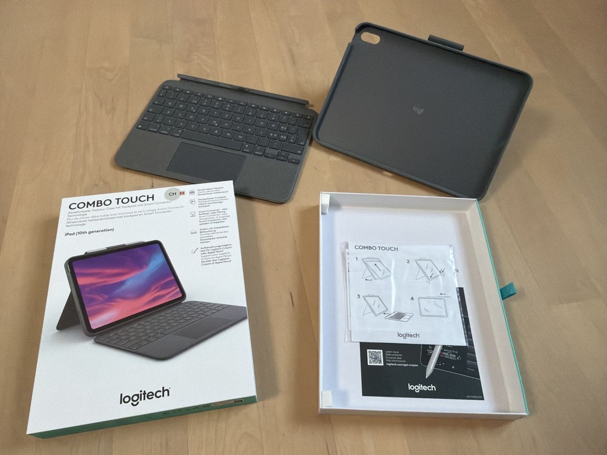 Apple Covers & Borse: Logitech Combo Touch iPad 10 – Difettoso da Bern venduto da lugigon
