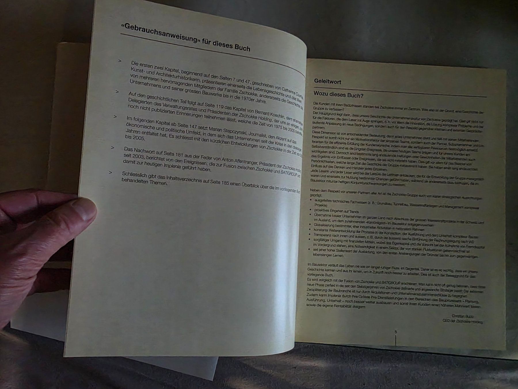 Libri: Zschokke - ein Name - ein Ruf - 2006 - neuwertig – Usato da Walterswil BE venduto da Lonitti 8