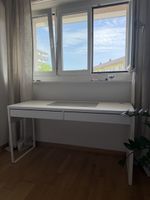 Ikea Schreibtisch weiss inkl. Schubladenelement auf Rollen