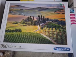 Clementoni Puzzle Toskana 1000 Teile gebraucht guter Zustand