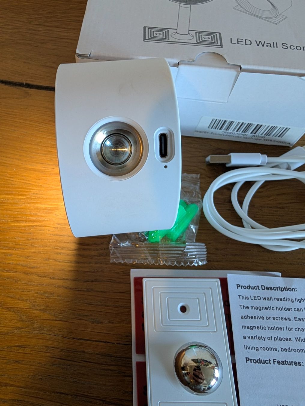 Lampade: LED Touchtyp weiss magnetisch USB-C – Nuovo (secondo la descrizione) da Ruswil venduto da fam-emm 2