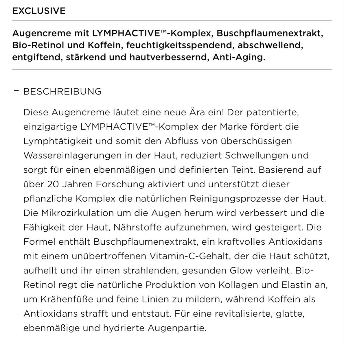 Cura del viso: IRÄYE Eye Revive Cream15ml +Refill 15ml – Nuovo (secondo la descrizione) da Baden venduto da Tiffany6878 6