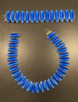 Emailliertes Armband und Collier von David Andersen (925)